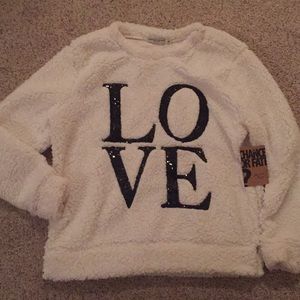 Fuzzy Sherpa sweater